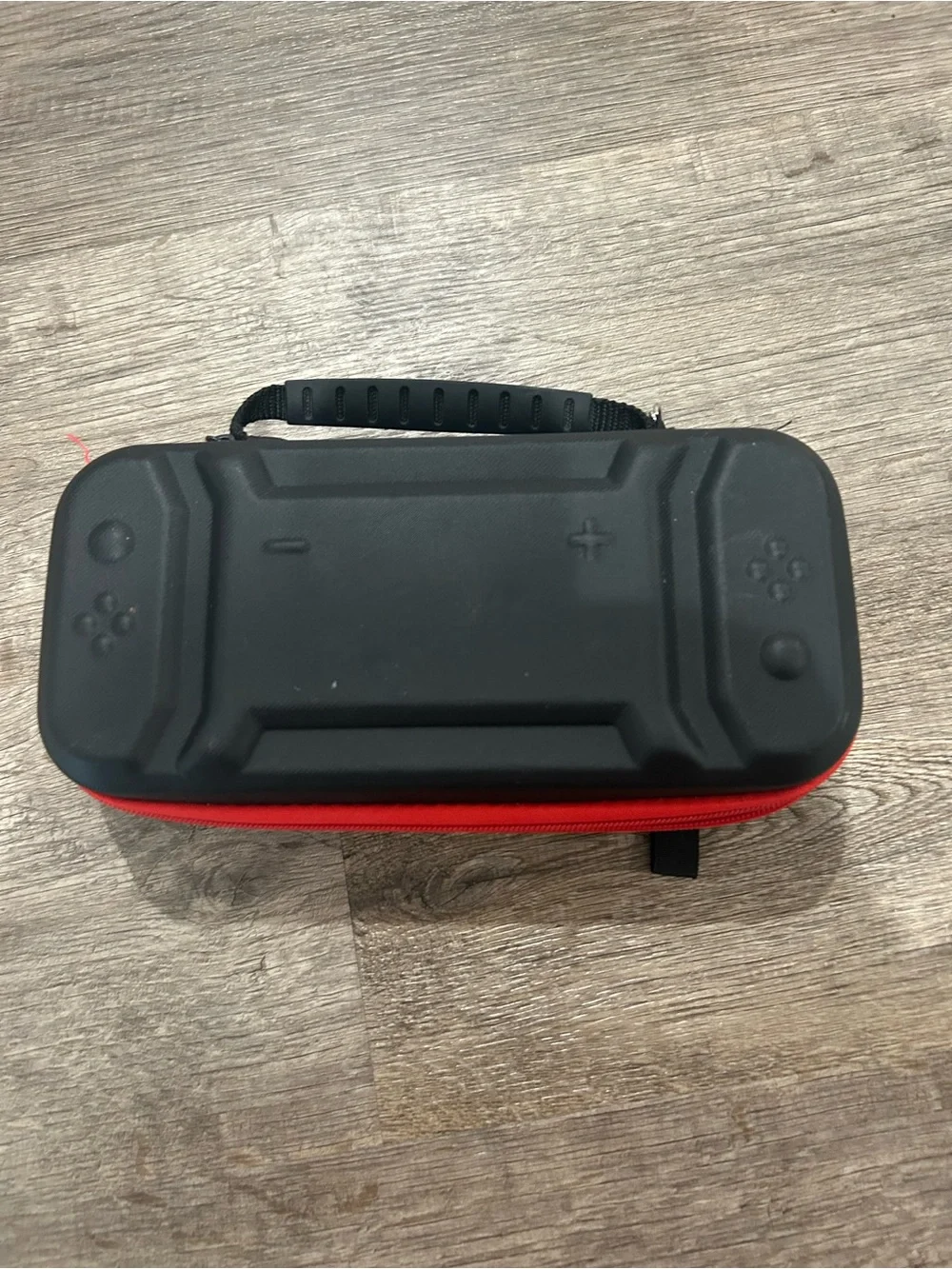Nintendo Switch with Pink & Red Joy-Con and Blue/Green Accessories